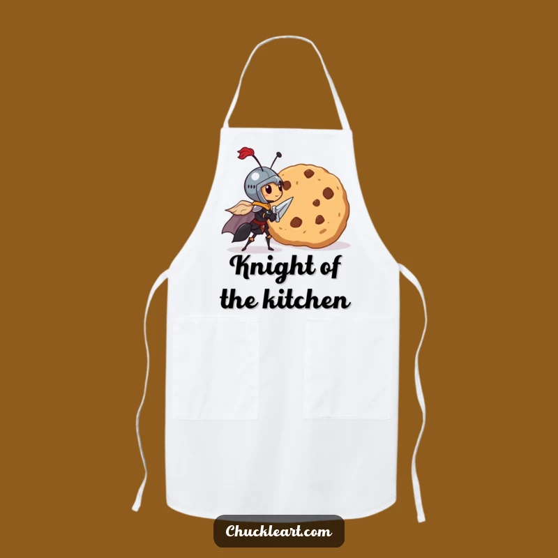 Funny Knight Ant Cookie Apron - Kitchen Fun for Brave Food Adventurers
