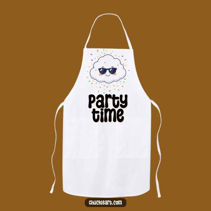 Funny Giggling Cloud Apron: Cook with Laughs in This Hilarious Party Gear