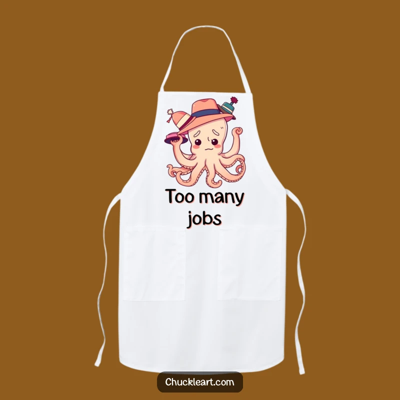 Funny Octopus Hats Apron: Hilarious Kitchen Art, Fun Accessory