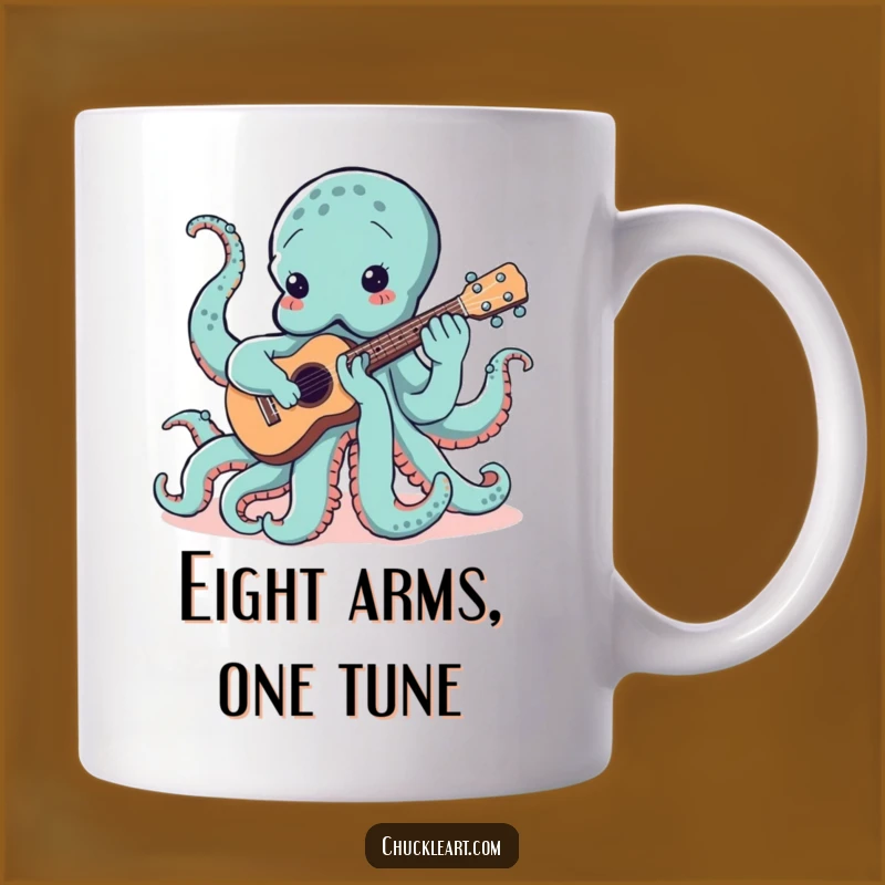 Funny Octopus Ukulele Mud: A Hilarious Gift for Musical Marine Lovers