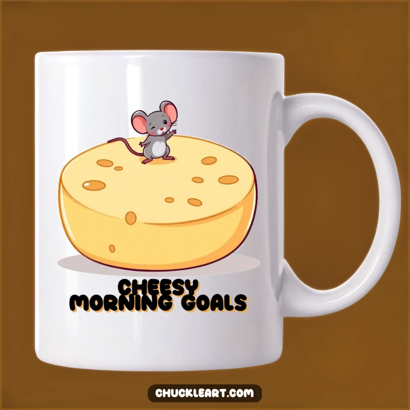 Funny Mouse Cheese Mug: A Hilarious Gift for Cheese Lovers & Adventurers