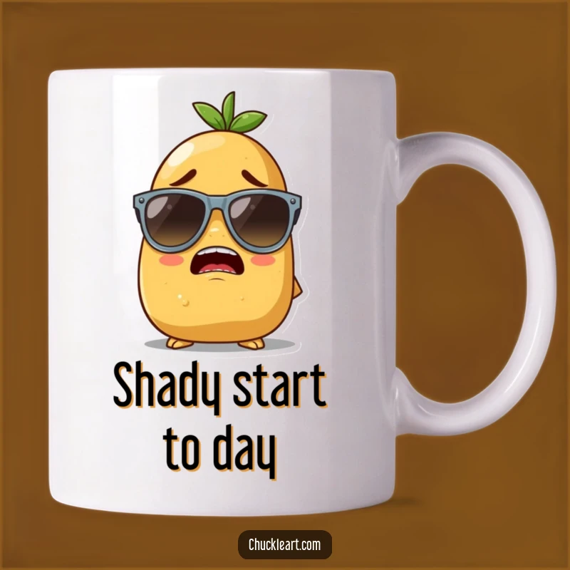 Funny Potato Sunglasses Mug - Hilarious Cool Spud Gift for Him or Her