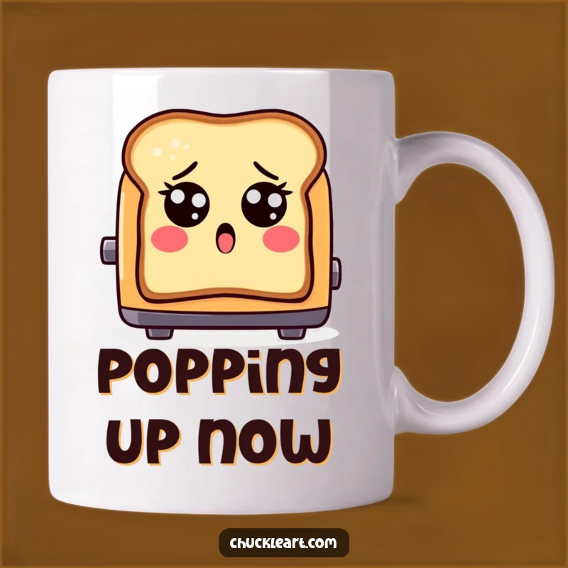 Funny Shocked Toast Mug: A Hilarious Breakfast Gift for Toaster Owners