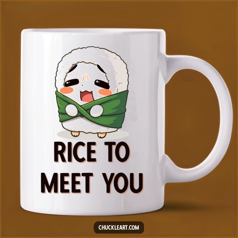 Funny Sushi Roll Belt Tie Mug: A Hilarious Foodie Gift