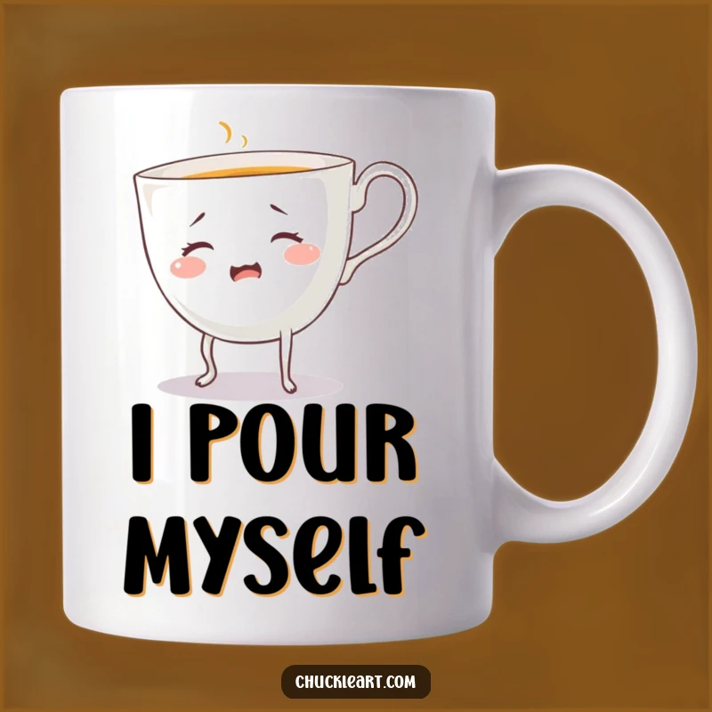 Funny Bewildered Teacup Mug: A Hilarious Breakfast Gift for Coffee and Tea Lovers