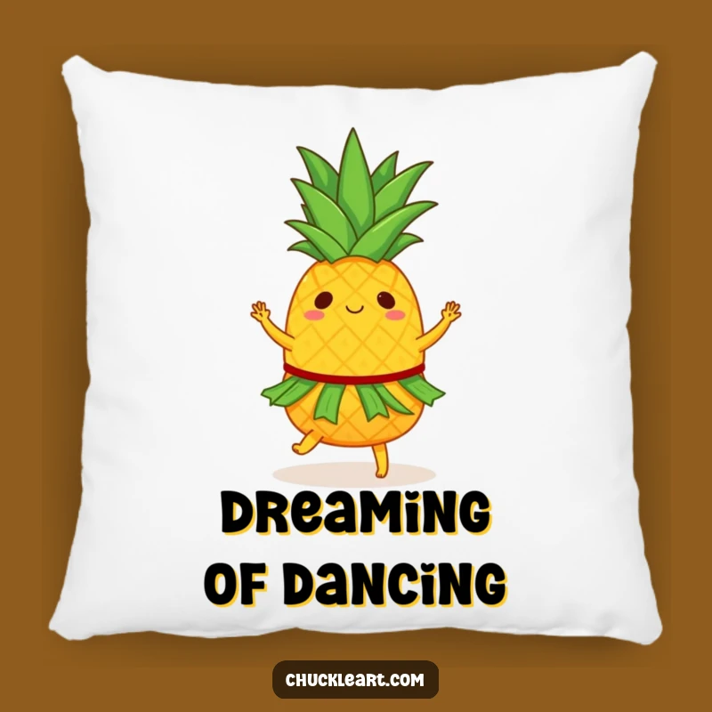 Funny Pineapple Pillow: Tropical Dancer Comfort, Perfect Fun Accent Gift