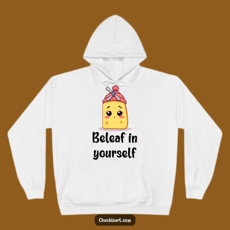 Funny Bewildered Cheese Hoodie: Cozy Up in This Hilarious Propeller Beanie Design