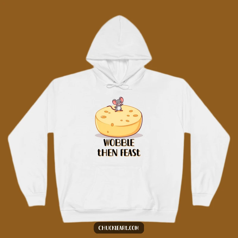 Funny Mouse Cheese Hoodie: Cozy Up with Hilarious Adventures