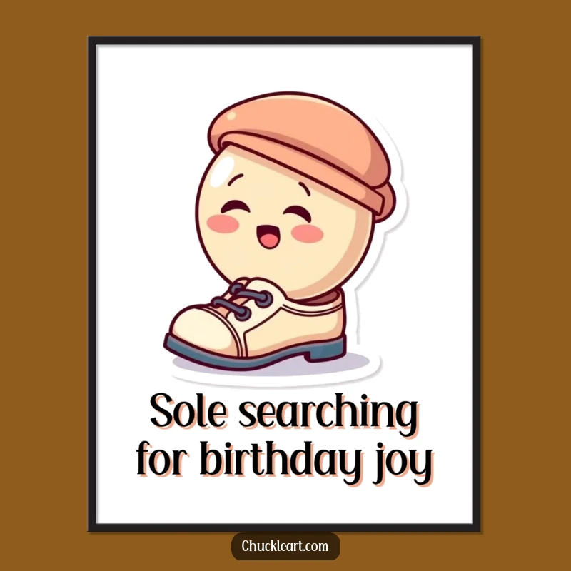 Free Printable Button Wall Art: Giggling Shoe Hat Whimsy - Funny Downloadable Decor