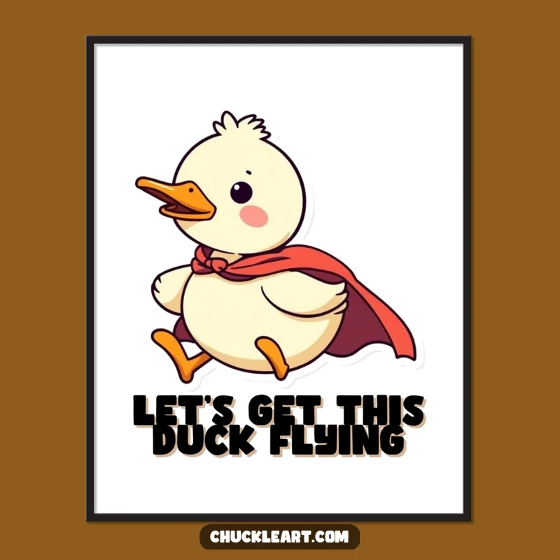 Free Printable Superhero Duck Wall Art: Heroic Downloadable Decor for Fans!