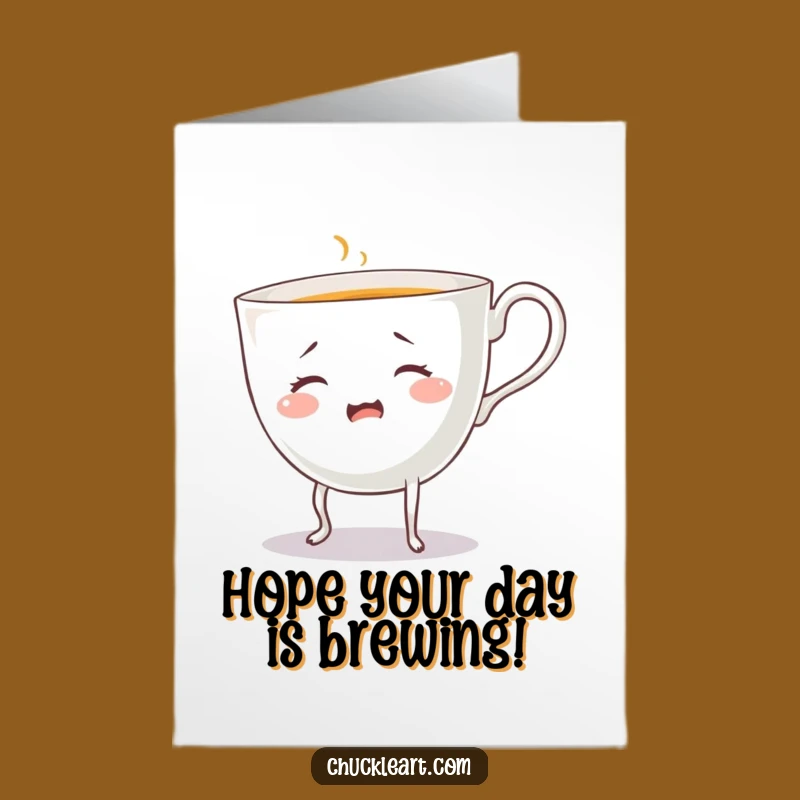 Free Printable Bewildered Teacup Birthday Card - Funny Downloadable Gift
