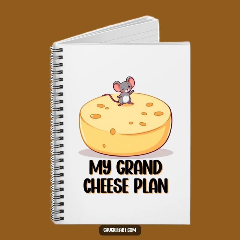 Funny Mouse Cheese Notebook: Jot Down Ideas with Hilarious Flair