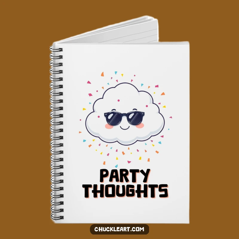 Funny Giggling Cloud Notebook: Jot Down Ideas with This Hilarious Journal