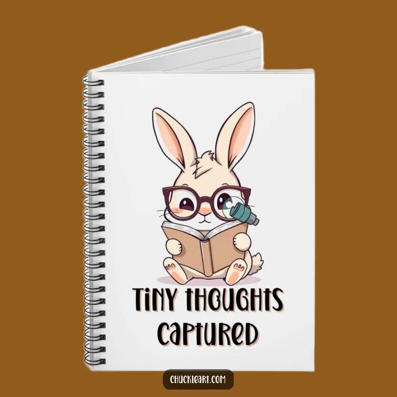 Funny Rabbit Reading Notebook: Jot Down Your Thoughts, Hilarious Stationery Gift