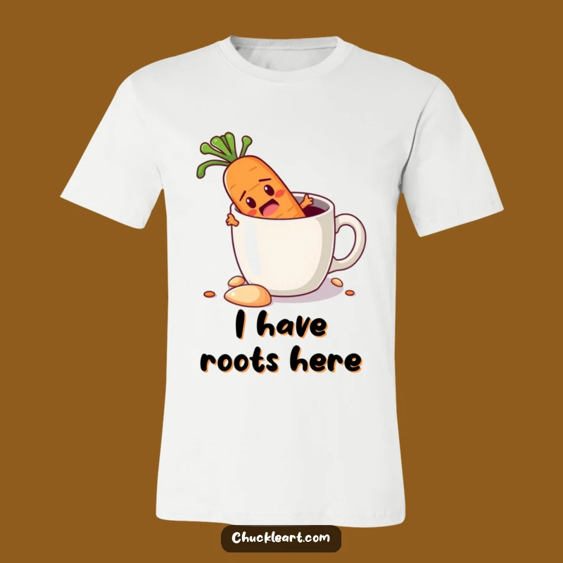 Funny Carrot Escape T-Shirt: Wear Your Determination