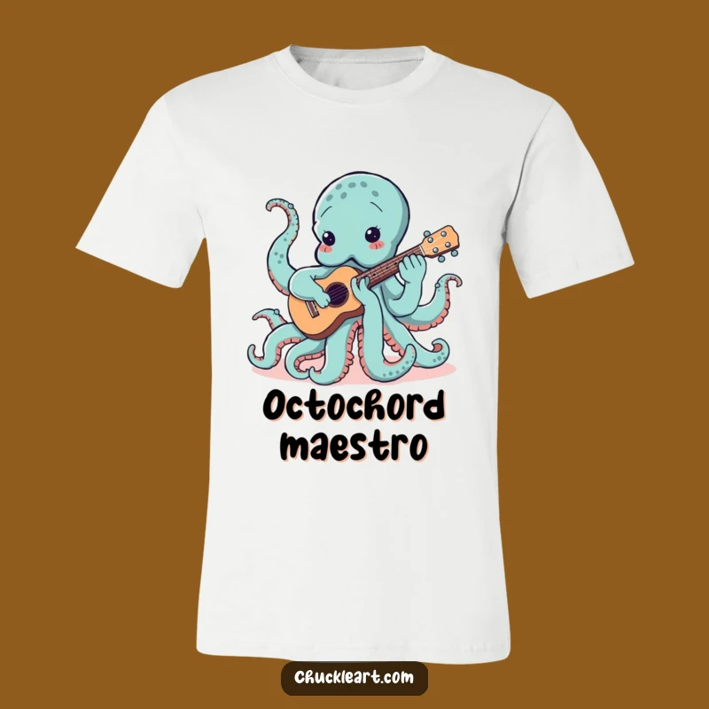Funny Octopus Ukulele Tee: Wear Your Musical Mishaps with Pride!